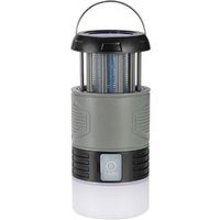 Portable Waterproof Camping Mosquito Zapper Lantern & Solar Power Bank - ABS, Compact, 2000mAh | Wowcher