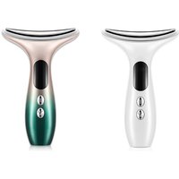 Advanced Anti-Wrinkle Neck Tightening Device - Light Therapy, Sonic Vibration, For All Skin Types | Wowcher