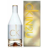 Calvin Klein CK IN2U Her Eau de Toilette 100ml - Festive Citrus & Floral Women's Fragrance | Wowcher