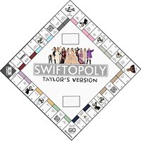 Taylor Swift Classic Monopoly Board Game - Ages 8+, Multi-Player Family Toy | Things To Do