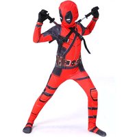 PRICE DROP! Kids Deluxe Deadpool Superhero Costume - Full Body Suit & Mask, 5 Sizes, Halloween Fancy Dress | Things To Do
