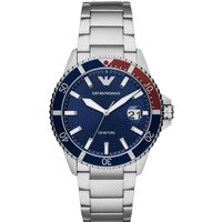 Emporio Armani AR11339 Men's Quartz Chronograph Stainless Steel Watch - 42mm, Water-Resistant, Sport Luxury | Wowcher