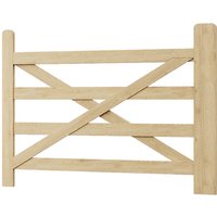 Spruce Wooden Garden Gate with Security Latch | Wowcher