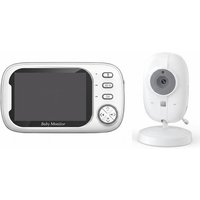 HD Baby Monitor - Nigh Vision, Temp Sensor, 2-Way Talk & Lullabies | Wowcher