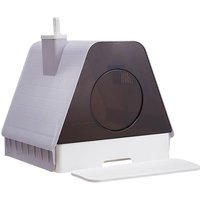 Cat Litter Box with Deodorizer & Easy Clean Drawer | Wowcher