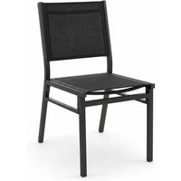 Armless Patio Chair with Ergonomic Backrest and Seat | Wowcher