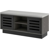 Adjustable Shoe Bench with Sliding Doors | Wowcher
