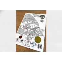 Scottish Plot Map of Dunans Castle with Certification, Embossed Insignia & Wax Seal | Wowcher