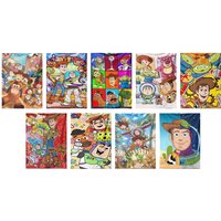 Toy Story Flannel Blanket in Multiple Sizes and Colorful Designs | Wowcher