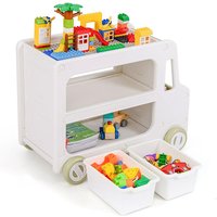 2-in-1 Car-Shaped Toy Organizer | Wowcher