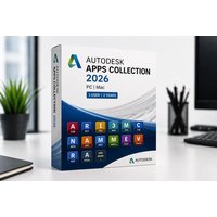 Autodesk Apps Collection 2026 (PC & Mac) - 2 Years Licence | Wowcher