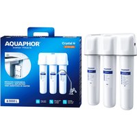 AQUAPHOR Crystal H Three-Stage Under Sink Filter & Softener System | Wowcher