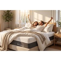 Hybrid Memory Foam Mattress with Dual-Sided Firmness | Wowcher