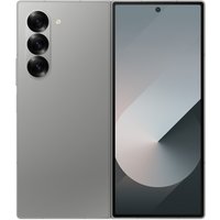 Samsung Galaxy Z Fold6 Foldable Smartphone - Silver, 256GB, 7.6-inch | Wowcher