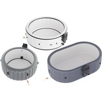 Inflatable Hot Tub with Bubble Massage System - 3 styles | Wowcher