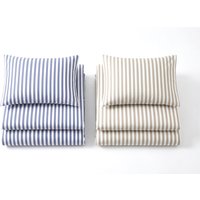 Cationic Stripe Duvet Cover Set - 2 Colours | Wowcher