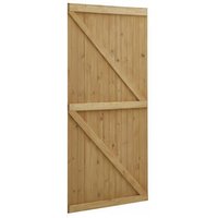 Pine Wood Garden Gate with Latch - Secure, Stylish & Durable Design | Wowcher