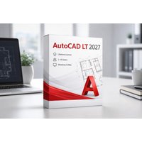 AutoCAD LT 2027 Lifetime Licence for Up to 10 Users - 2D CAD Drafting | Wowcher