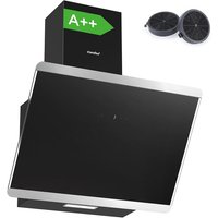 60cm Angled Wall-Mounted Cooker Hood with Touch Control | Wowcher