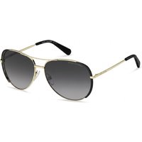 MARC 686/S RHL Women's Aviator Sunglasses with Gold and Black Metal Frame and Dark Grey Lenses | Wowcher