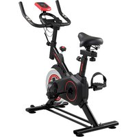 Indoor Adjustable Exercise Bike with LED Display | Wowcher