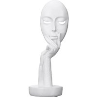 Abstract Woman's Face Resin Statue | Wowcher
