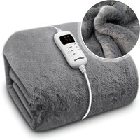 PRICE DROP! Super King Faux Fur Electric Heated Throws | Wowcher