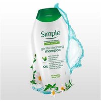 Simple Kind to Hair Gentle Care Shampoo & Conditioner Bundle 400ml - Pro-Vitamin B5, Chamomile & Calendula for Sensitive Scalps | Wowcher