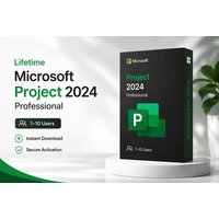 Microsoft Project 2024 Professional - Lifetime Licence, 1 -10 Users | Wowcher