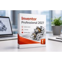 Autodesk Inventor Professional 2027 - 3D Mechanical CAD, Lifetime Licence for 1 to 10 Users | Wowcher