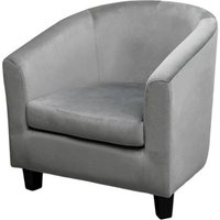PRICE DROP! Alivio Comfy and Ergonomic Fabric Tub Chair | Wowcher