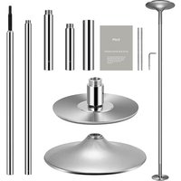 Adjustable Dance & Fitness Pole - 226-279CM | Wowcher