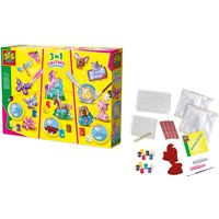 3-in-1 Creative Set with Casting and Painting | Wowcher