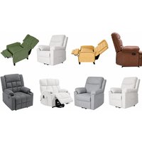 Single Recliner Sofa with Cup-Holder and Optional Footstool | Wowcher