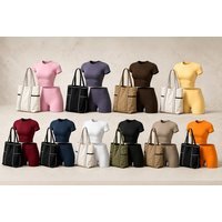 Unisex Black Lululemon Workout Set & Tote Bag | Wowcher