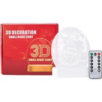 3D Halloween Acrylic Light-Up Decoration - 2 Styles | Wowcher