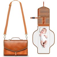 Portable Crossbody Waterproof Nappy Changing Pad Bag | Wowcher