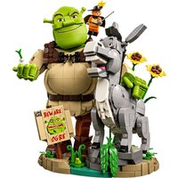 Shrek, Donkey & Puss in Boots 3D Building Block Collectible - 1403pcs | Wowcher
