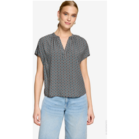 Blusenshirt mit grafischem Muster