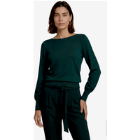 Feinstrickpullover mit U-Boot Ausschnitt