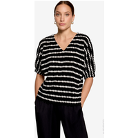 Strickshirt mit Streifen