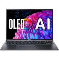 Acer Swift Go 16 OLED, SFG16-72, Notebook Ultrasottile, 16" Intel Core Ultra 9, 32GB RAM, 1TB SSD, Intel Arc Graphics