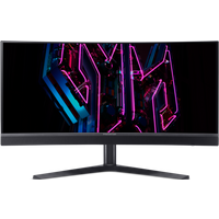 Predator X, X34V, OLED Böjd Spelskärm, UW-QHD, 175Hz, OLED, Svart