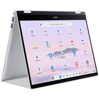 Acer Chromebook Plus Spin 514, CP514-5HN, Laptop/Ultrabook, ChromeOS, 14" WQXGA+ Touchscreen, MediaTek Kompanio Ultra 910, 12 GB RAM, 256 GB SSD, Silber