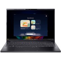 Acer Swift Go 16 AI OLED Ultrabook/Laptop, 16" 2048x1280 120Hz, Intel Core Ultra 7 258V, 32GB RAM, 1TB SSD, Intel ARC 140V, Windows 11 Home, Schwarz