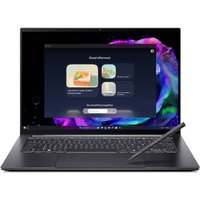 Acer Swift X OLED, SFX14-73G, Ultrabook/Laptop, 14.5" 2.8K 2880x1800 120Hz, Intel Core Ultra 9 285H, 32GB RAM, 1TB SSD, NVIDIA RTX 5060, Windows 11, Grau