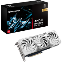 Predator BiFrost Radeon™ RX 9070 OC 16GB White Edition Grafikkort