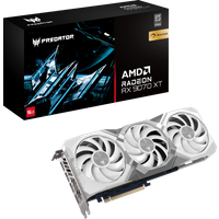Carte graphique Predator Bifrost™ RX 9070 XT OC 16 GB - Édition Blanche