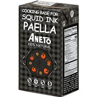 Aneto Bouillon de riz noir Paella 1000ml