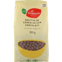 El Granero Bolitas Cereales Choco Bio 300gr